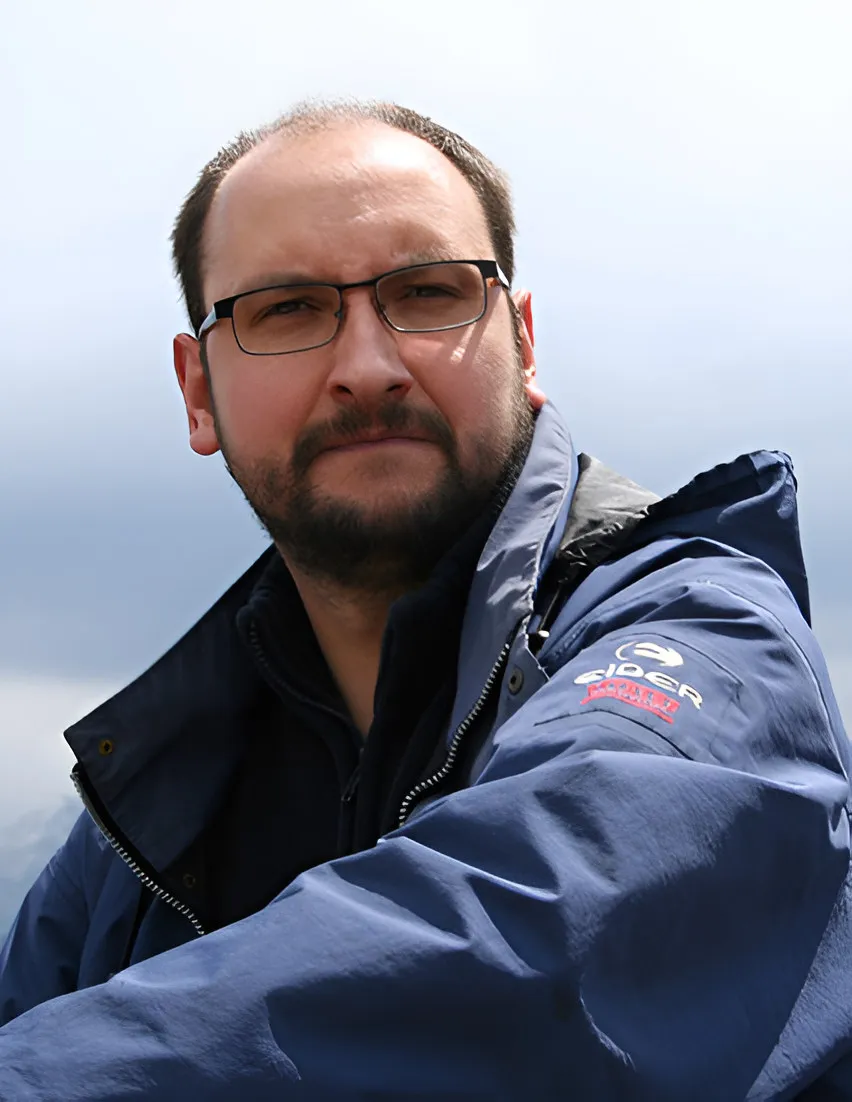 Portrait of Mike Mlynarczyk, principal of Redstone